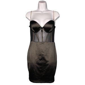 Shero black mini medium bodycon dress